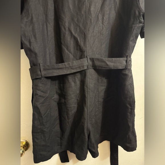 Rails Georgie Black Button-Up Romper Size 2Xl - Picture 5 of 7